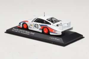 Porsche 935/78 Moby Dick #43 R. Stommelen / M. Schurti 24 Hours of Le Mans 1978 Minichamps 1:43 430786743 Métal Moulé — image 3 sur 4