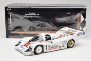 Porsche 956K #1 B. Wollek Joest Racing Zolder 1983 Winner Minichamps 1:18 153836601 Métal Moulé — image 6 sur 6