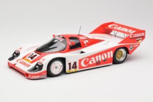 Porsche 956K #14 K. Rosberg / J. Lammers Canon Racing 3rd Place 1000km Nürburgring 1983 Minichamps 1:18 155836614 Métal Moulé