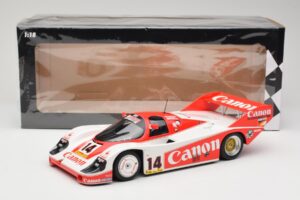 Porsche 956K #14 K. Rosberg / J. Lammers Canon Racing 3rd Place 1000km Nürburgring 1983 Minichamps 1:18 155836614 Métal Moulé — image 6 sur 6