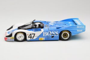 Porsche 956L #47 Hugo Boss V. Merl / H. Grohs / A. Plankenhorn 24 Hours of Le Mans 1984 Minichamps 1:18 183846947 Métal Moulé — image 4 sur 8