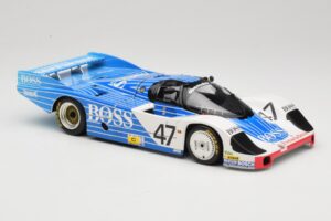 Porsche 956L #47 Hugo Boss V. Merl / H. Grohs / A. Plankenhorn 24 Hours of Le Mans 1984 Minichamps 1:18 183846947 Métal Moulé — image 6 sur 8