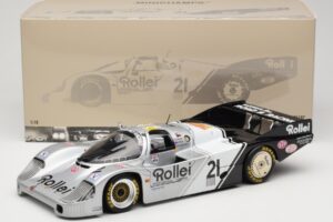 Porsche 956L #21 Rollei A. de Cadenet / C. Ballot-Lena 24 Hours of Le Mans 1984 Minichamps 1:18 183846921 Métal Moulé — image 8 sur 8