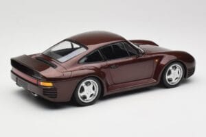 Porsche 959 Dark Red Metallic Minichamps 1:18 155066204 Métal Moulé — image 2 sur 6