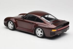 Porsche 959 Dark Red Metallic Minichamps 1:18 155066204 Métal Moulé — image 4 sur 6