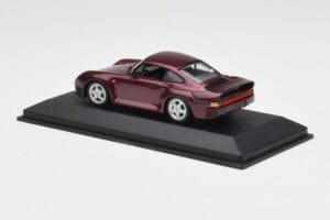 Porsche 959 Dark Red Metallic Minichamps 1:43 400062525 Métal Moulé — image 3 sur 4
