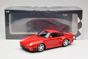 Porsche 959 Guards Rouge Minichamps 1:18 155066200 Métal Moulé — image 6 sur 6