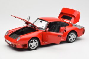 Porsche 959 Rouge AUTOart 1:18 78082 Métal Moulé — image 2 sur 8