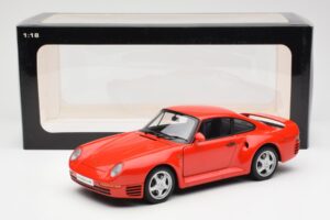 Porsche 959 Rouge AUTOart 1:18 78082 Métal Moulé — image 8 sur 8