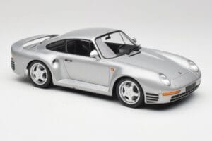 Porsche 959 Argent Métallisé Minichamps 1:18 155066201 Métal Moulé — image 4 sur 6