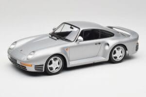 Porsche 959 Argent Métallisé Minichamps 1:18 155066201 Métal Moulé