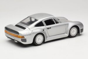 Porsche 959 Argent Tonka 1:18 2221 Métal Moulé — image 3 sur 8