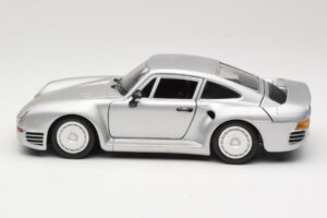 Porsche 959 Argent Tonka 1:18 2221 Métal Moulé — image 4 sur 8