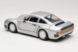 Porsche 959 Argent Tonka 1:18 2221 Métal Moulé — image 7 sur 8