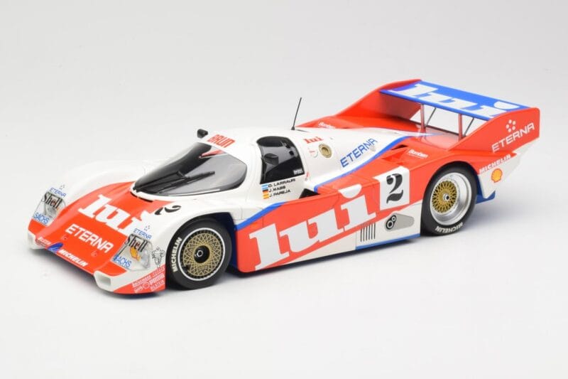 Porsche 962 #2 Brun Motorsport J. Mass / O. Larrauri 1000km Nürburgring 1987 Minichamps 1:18 155876502 Métal Moulé