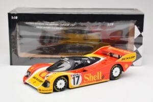 Porsche 962C #17 H-J. Stuck / D. Bell 3rd Place 200 Miles of Nürnberg Supercup 1987 Minichamps 1:18 155876517 Métal Moulé — image 6 sur 6
