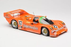 Porsche 962C #17 Jägermeister T. Boutsen / F. Jelinski 1000km Spa 1986 Minichamps 1:18 155866517 Métal Moulé — image 4 sur 6