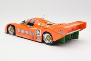 Porsche 962C #17 Jägermeister T. Boutsen / F. Jelinski 1000km Spa 1986 Minichamps 1:18 155866517 Métal Moulé — image 5 sur 6