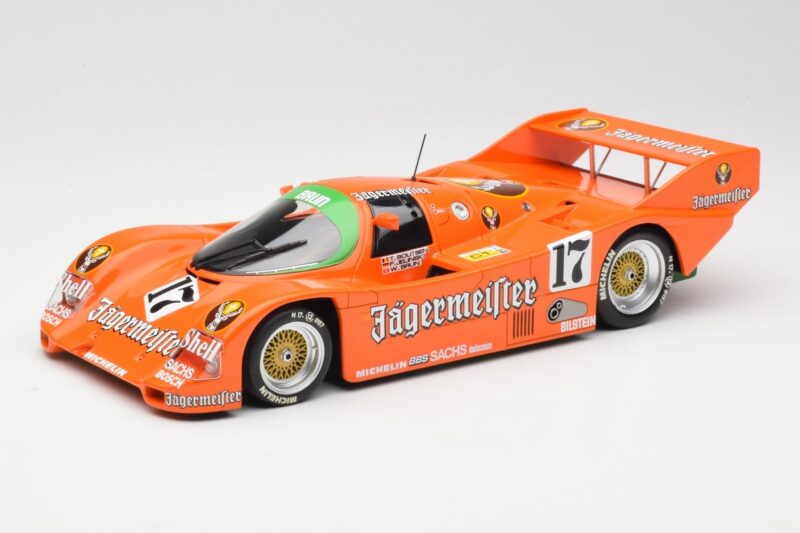Porsche 962C #17 Jägermeister T. Boutsen / F. Jelinski 1000km Spa 1986 Minichamps 1:18 155866517 Métal Moulé