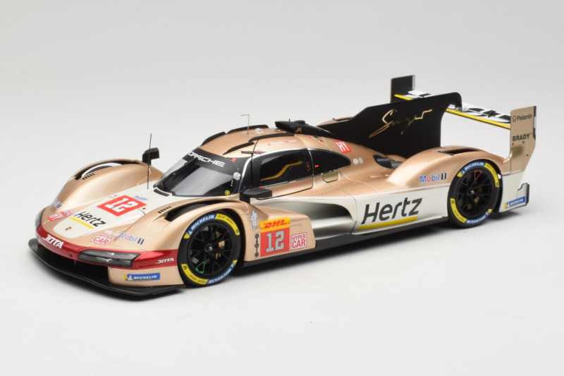 Porsche 963 LMDh #12 Hertz Team JOTA W. Stevens / C. Ilott Winner 6 Hours of Spa-Francorchamps 2024 Norev 1:18 187160 Métal M