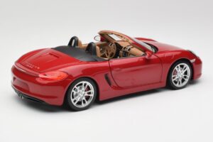 Porsche Boxster 981 S Guards Rouge Minichamps 1:18 110062031 Métal Moulé — image 3 sur 8