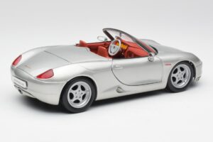 Porsche Boxster 986 Argent Maisto 1:18 37800-M3 Métal Moulé — image 3 sur 8
