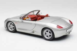Porsche Boxster 986 Argent Maisto 1:18 37800-M3 Métal Moulé — image 7 sur 8