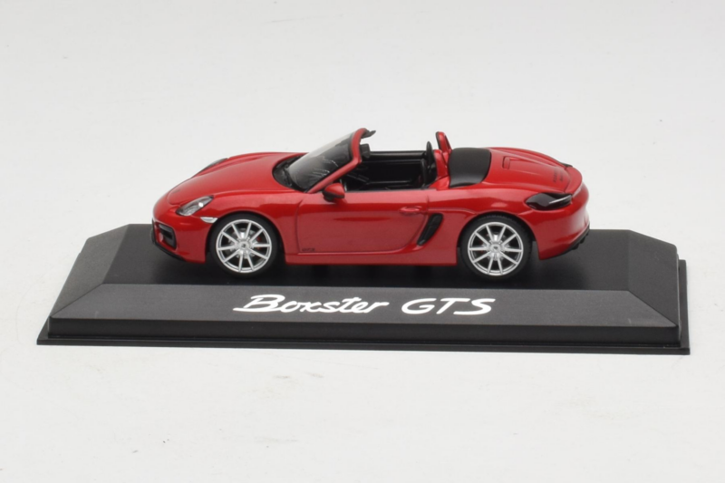 Porsche Boxster 981 GTS Rouge Minichamps 1:43 WAP0200140E Métal Moulé