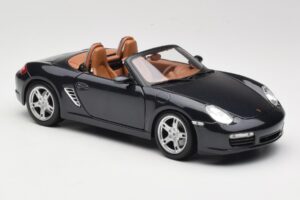 Porsche Boxster S 986 Bleu Maisto 1:18 31123 Métal Moulé — image 6 sur 8
