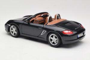 Porsche Boxster S 986 Bleu Maisto 1:18 31123 Métal Moulé — image 7 sur 8