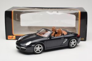 Porsche Boxster S 986 Bleu Maisto 1:18 31123 Métal Moulé — image 8 sur 8