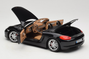 Porsche Boxster S 981 Basalt Black Minichamps 1:18 WAP0210160C Métal Moulé — image 5 sur 8