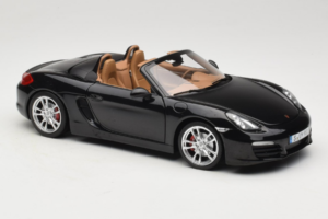 Porsche Boxster S 981 Basalt Black Minichamps 1:18 WAP0210160C Métal Moulé — image 6 sur 8