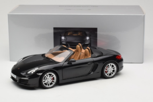 Porsche Boxster S 981 Basalt Black Minichamps 1:18 WAP0210160C Métal Moulé — image 8 sur 8