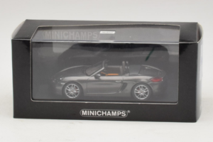 Porsche Boxster 981 S Grey Metallic Minichamps 1:43 PORSCHE005 Métal Moulé — image 4 sur 4