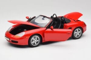 Porsche Boxster S 986 Guards Rouge UT Models 1:18 27861-M1 Métal Moulé — image 2 sur 8