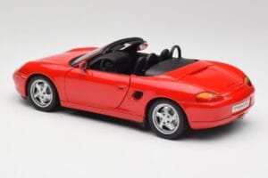 Porsche Boxster S 986 Guards Rouge UT Models 1:18 27861-M1 Métal Moulé — image 7 sur 8