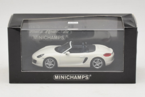 Porsche Boxster 981 Blanc Minichamps 1:43 WAP0202000D-R1 Métal Moulé — image 4 sur 4