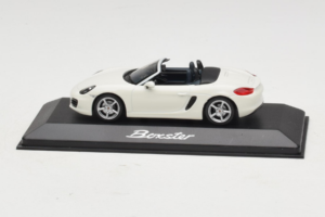 Porsche Boxster 981 Blanc Minichamps 1:43 WAP0202000D-R1 Métal Moulé