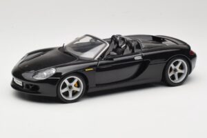 Porsche Carrera GT 980 Noir Maisto 1:18 36622 Métal Moulé
