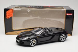 Porsche Carrera GT 980 Noir Maisto 1:18 36622 Métal Moulé — image 8 sur 8