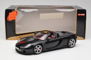 Porsche Carrera GT Noir Maisto 1:18 36665 Métal Moulé — image 8 sur 8