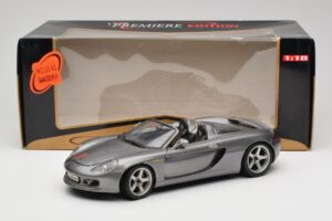 Porsche Carrera GT Gris Métallisé Maisto 1:18 36622-R1 Métal Moulé — image 8 sur 8