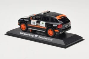 Porsche Cayenne 955 S Transsyberia #10 Noir Orange 2008 Minichamps 1:43 WAP02001819 Métal Moulé — image 3 sur 4