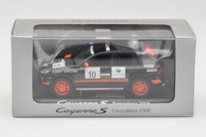 Porsche Cayenne 955 S Transsyberia #10 Noir Orange 2008 Minichamps 1:43 WAP02001819 Métal Moulé — image 4 sur 4