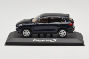Porsche Cayenne 958 S Blue Metallic Minichamps 1:43 WAP0200060E Métal Moulé