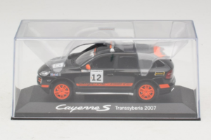 Porsche Cayenne S #12 Transsyberia 2007 Noir Orange Minichamps 1:43 WAP02000918 Métal Moulé — image 4 sur 5