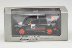 Porsche Cayenne S #12 Transsyberia 2007 Noir Orange Minichamps 1:43 WAP02000918 Métal Moulé — image 5 sur 5