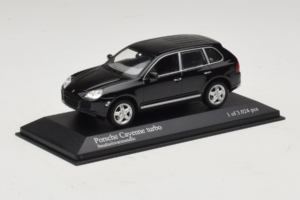 Porsche Cayenne 955 Turbo Black Metallic Minichamps 1:43 400061080 Métal Moulé — image 2 sur 5