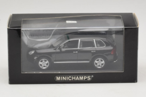 Porsche Cayenne 955 Turbo Black Metallic Minichamps 1:43 400061080 Métal Moulé — image 5 sur 5